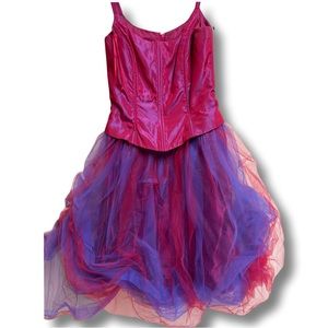 Gunne Sax Vintage Corset Dress